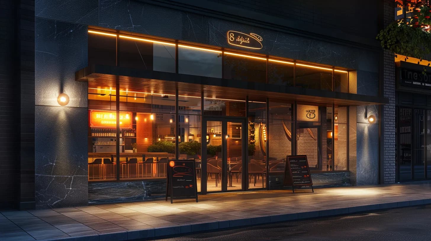 تصميم وتنفيذ المطاعم والكافيهات